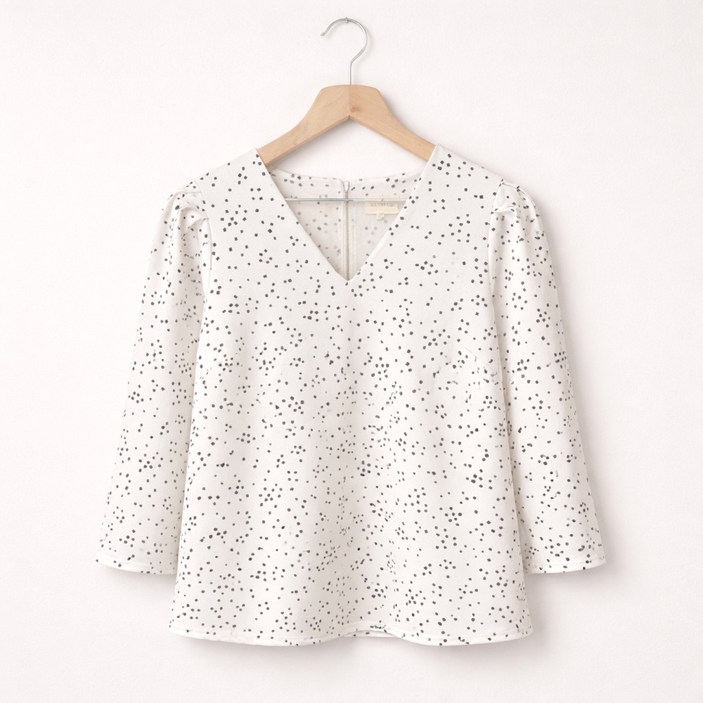 MELLODAY White and Black Top